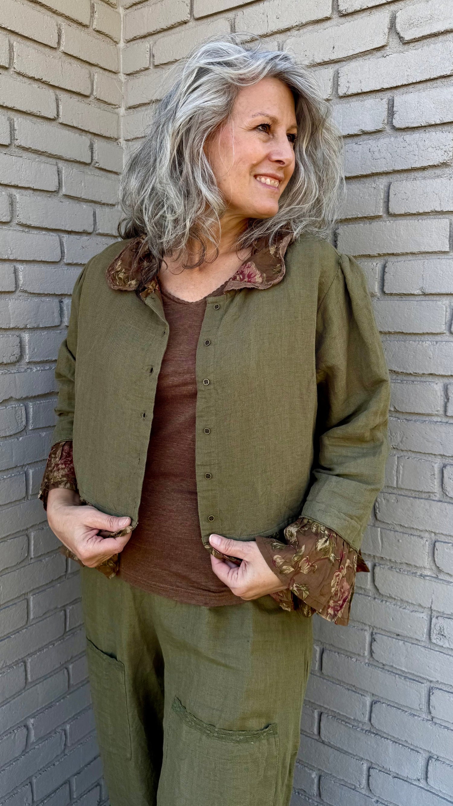 Mathis Jacket in Moss