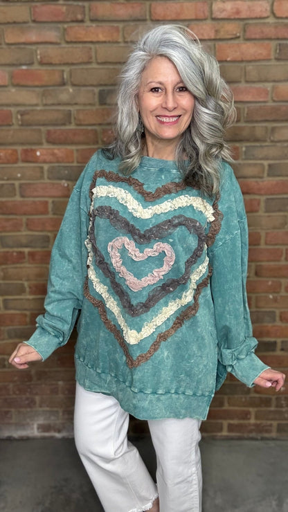 Heartland Sweatshirt - Vintage Vault Boutique