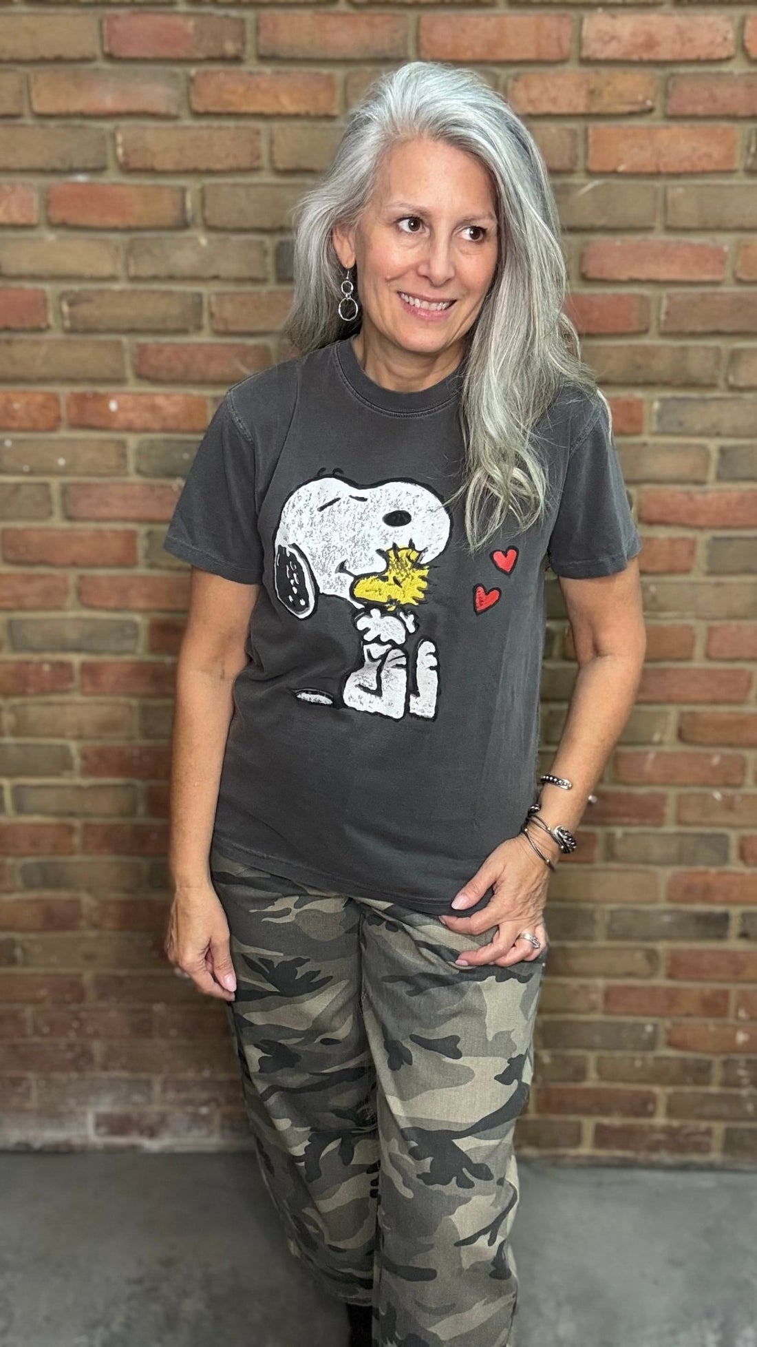 Peanuts BFF on Stencil Tee - Vintage Vault Boutique