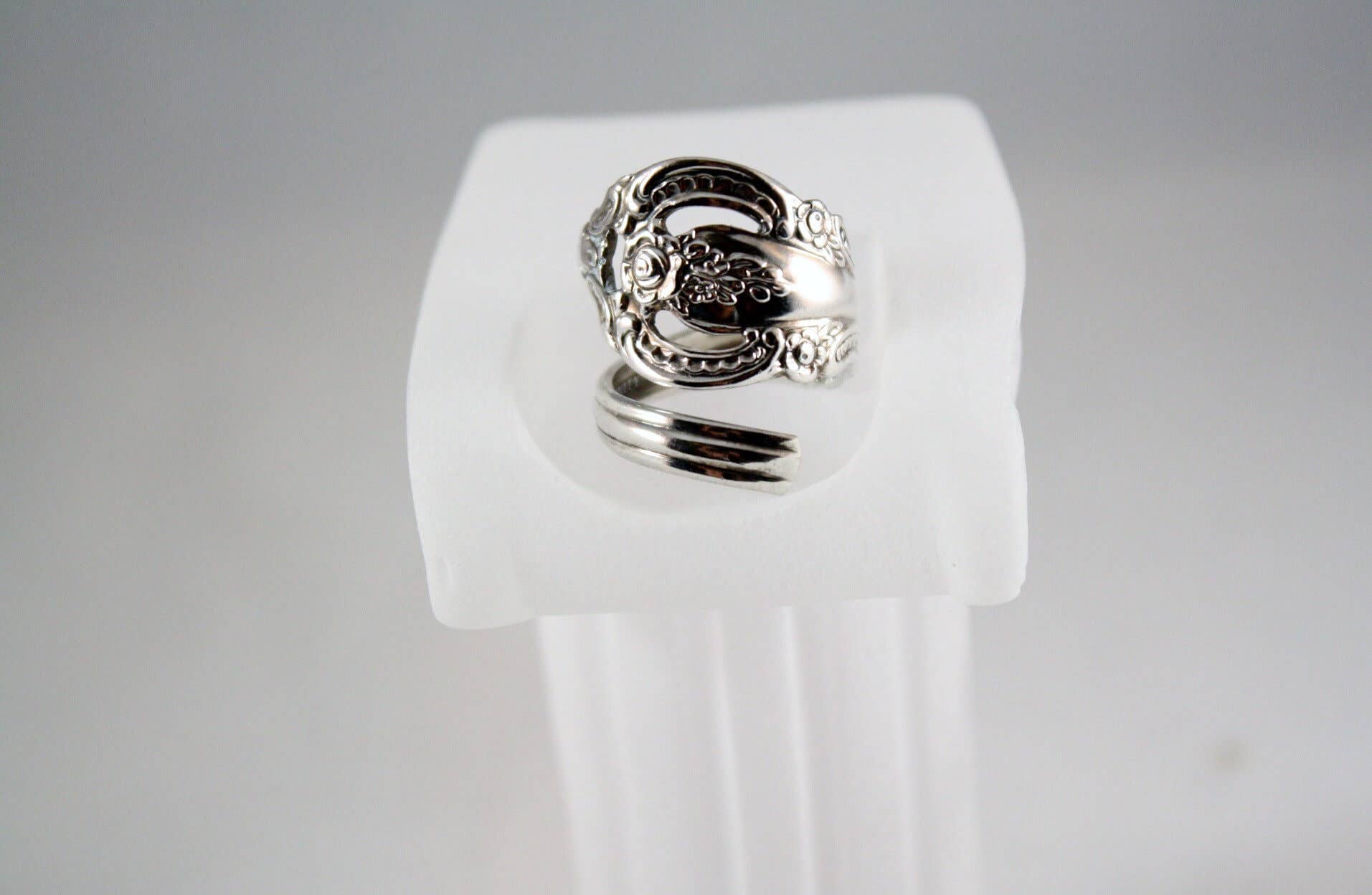 Silver Handle Ring