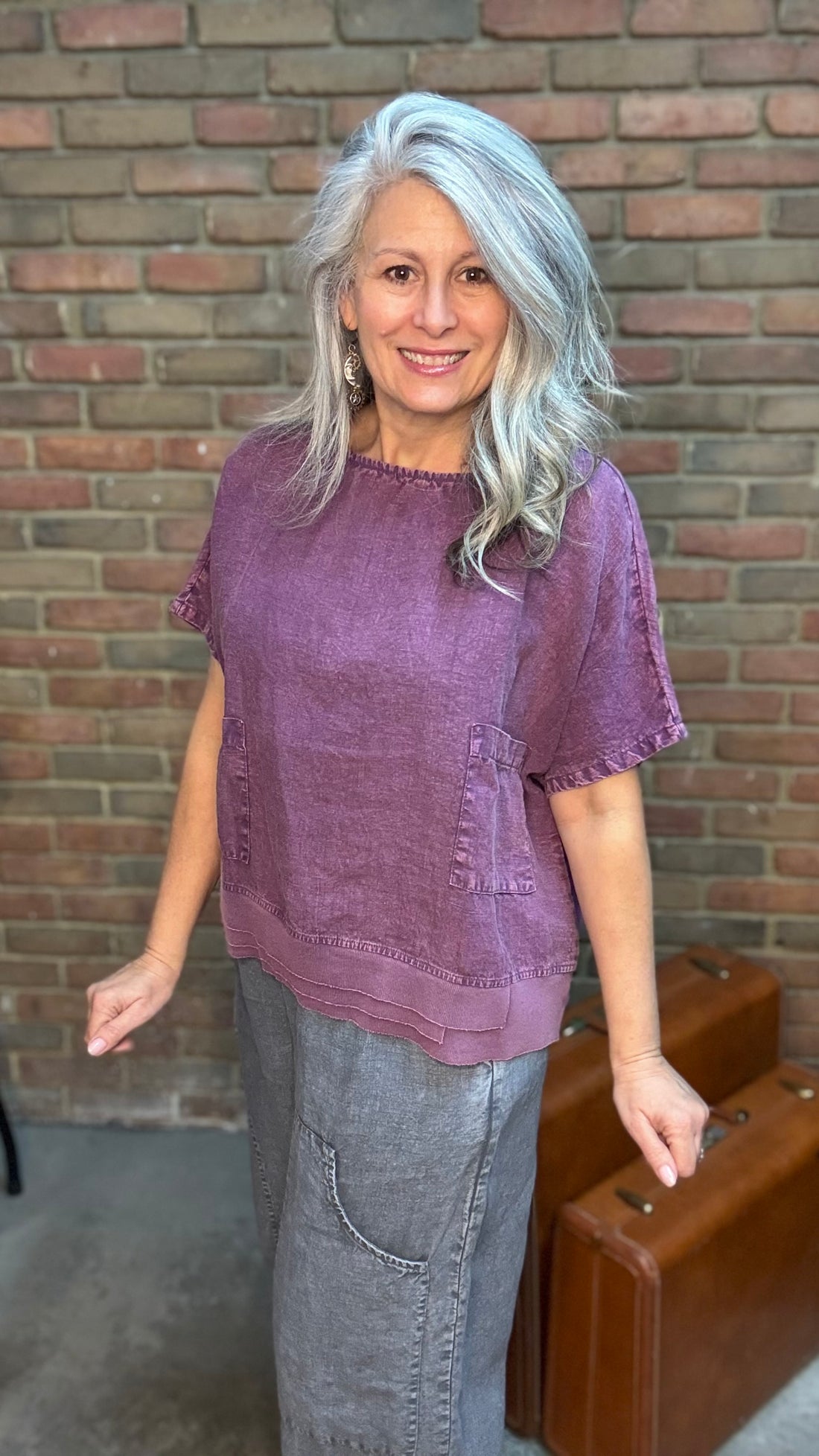 Harlee Top Pansy