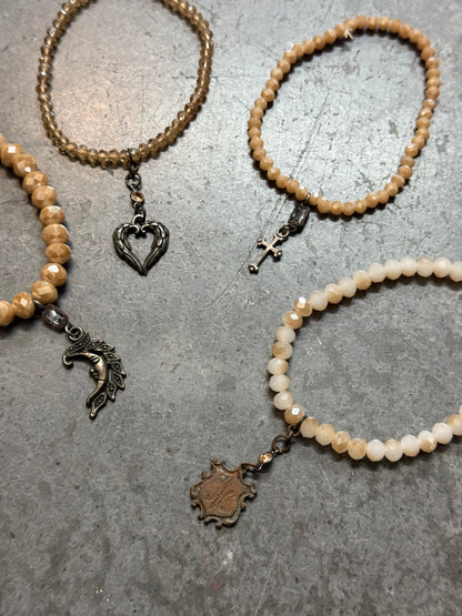 Peach Stretch Bracelet