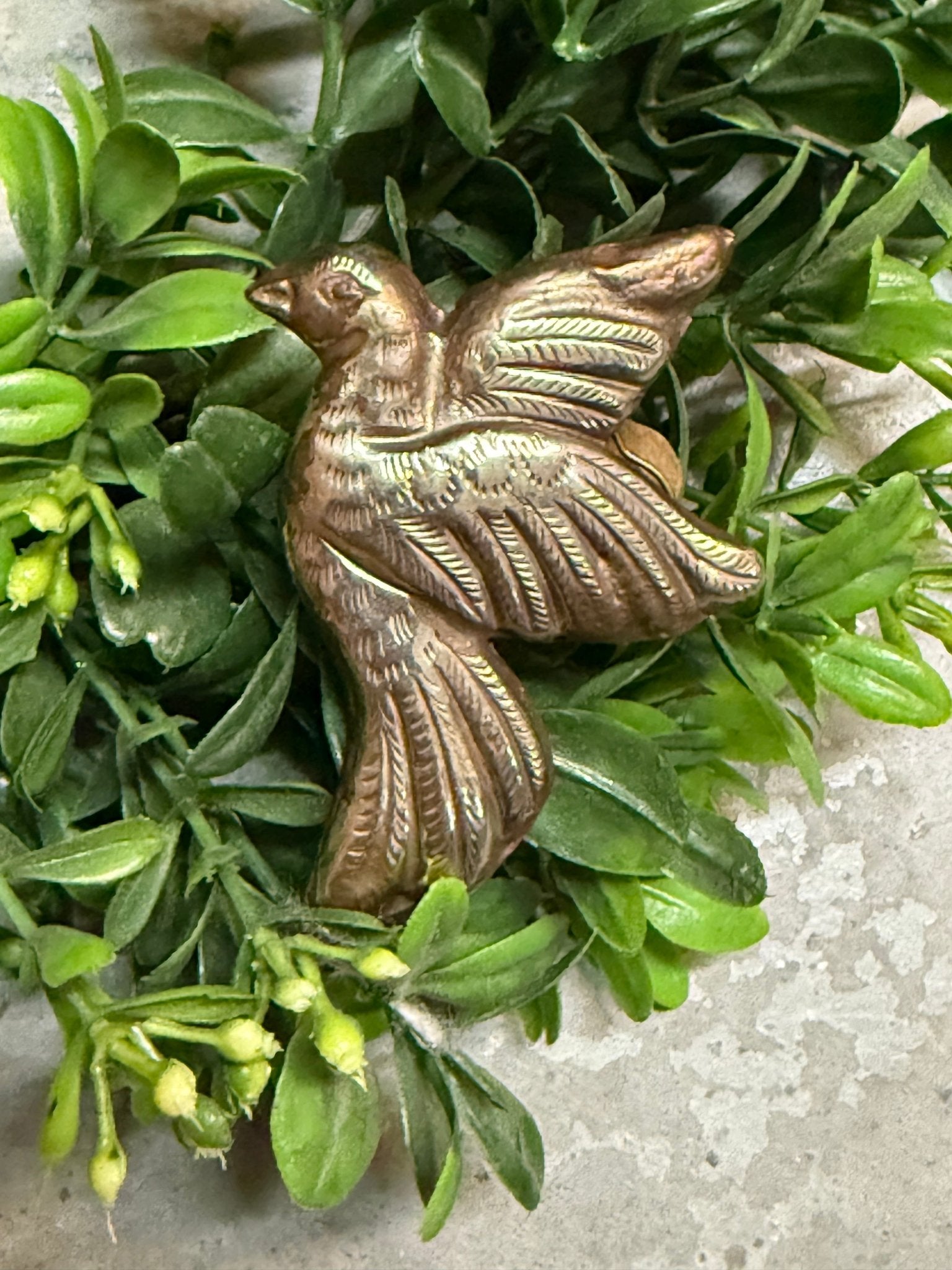 Silver Dove Ring - Vintage Vault Boutique