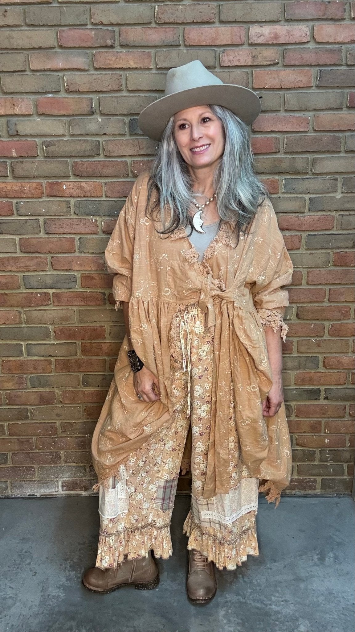 Day Dream Tides Duster - Vintage Vault Boutique
