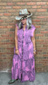Pink Darling Sleeveless Button Up Dress/Duster - Vintage Vault Boutique