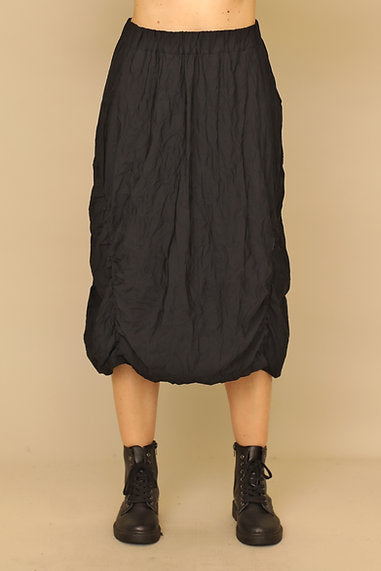 Valentina Parachute Skirt Black