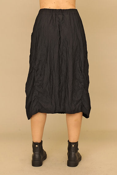 Valentina Parachute Skirt Black