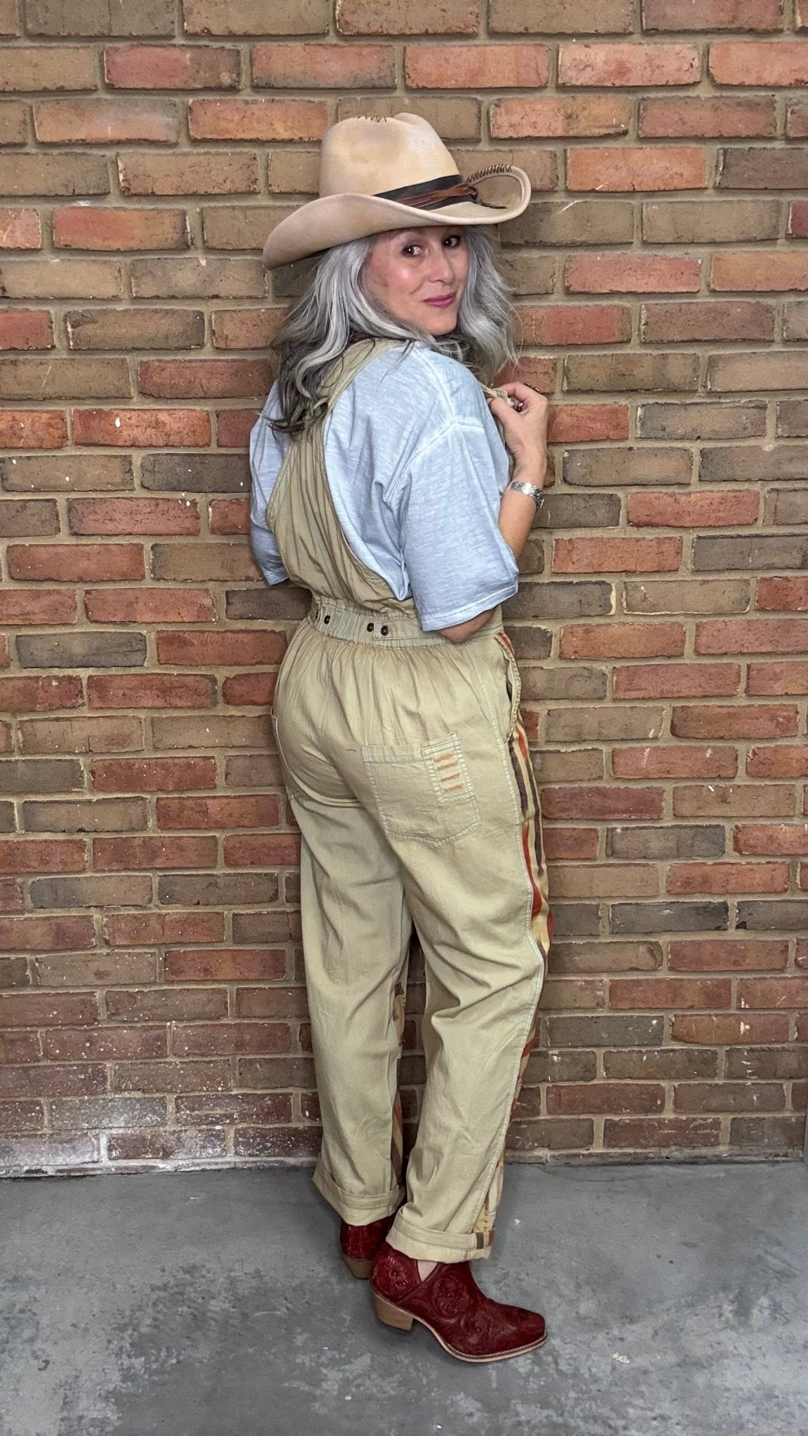 Americana Overalls - Vintage Vault Boutique
