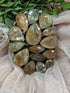 Citrine Nugget Cuff Bracelet - Vintage Vault Boutique