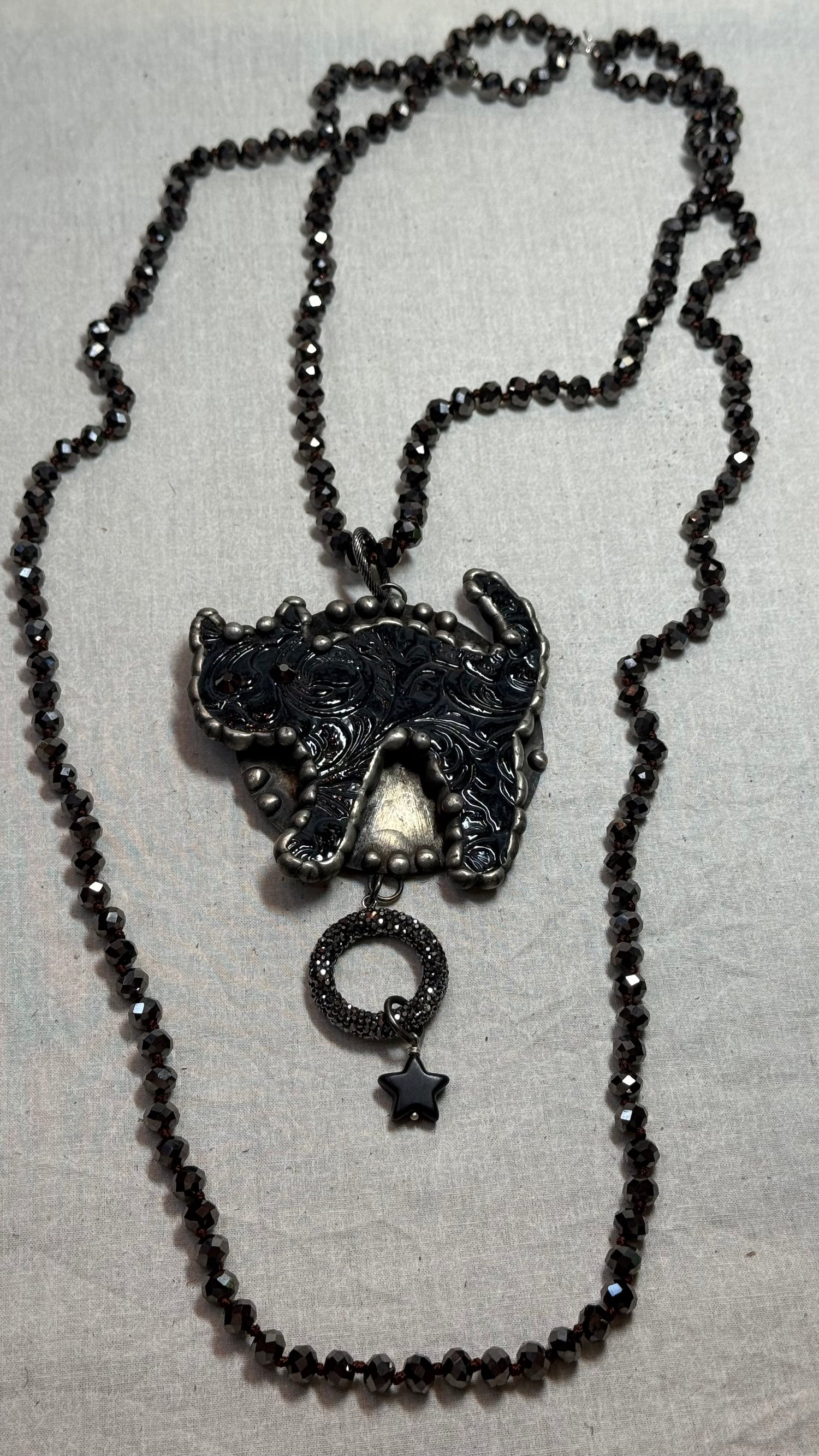 Black Cat Necklace
