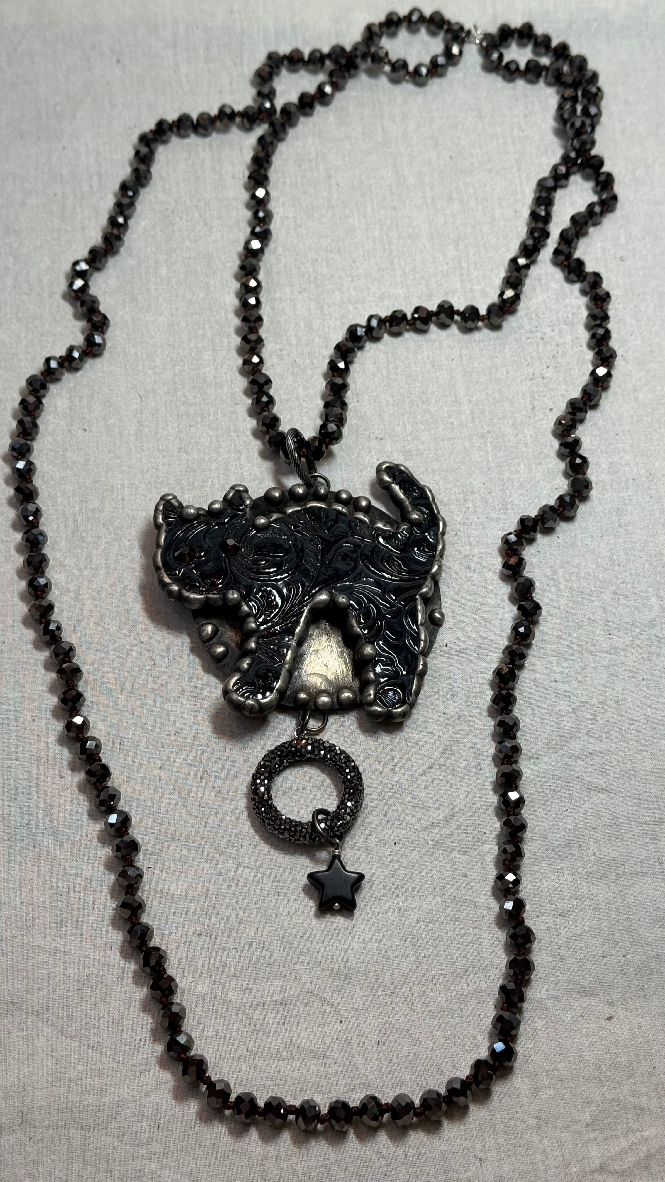 Black Cat Necklace