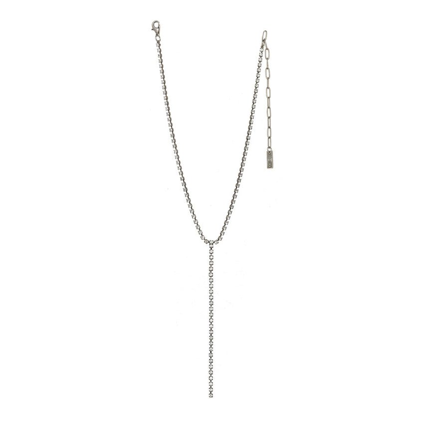 Kassandra Necklace Clear - Vintage Vault Boutique