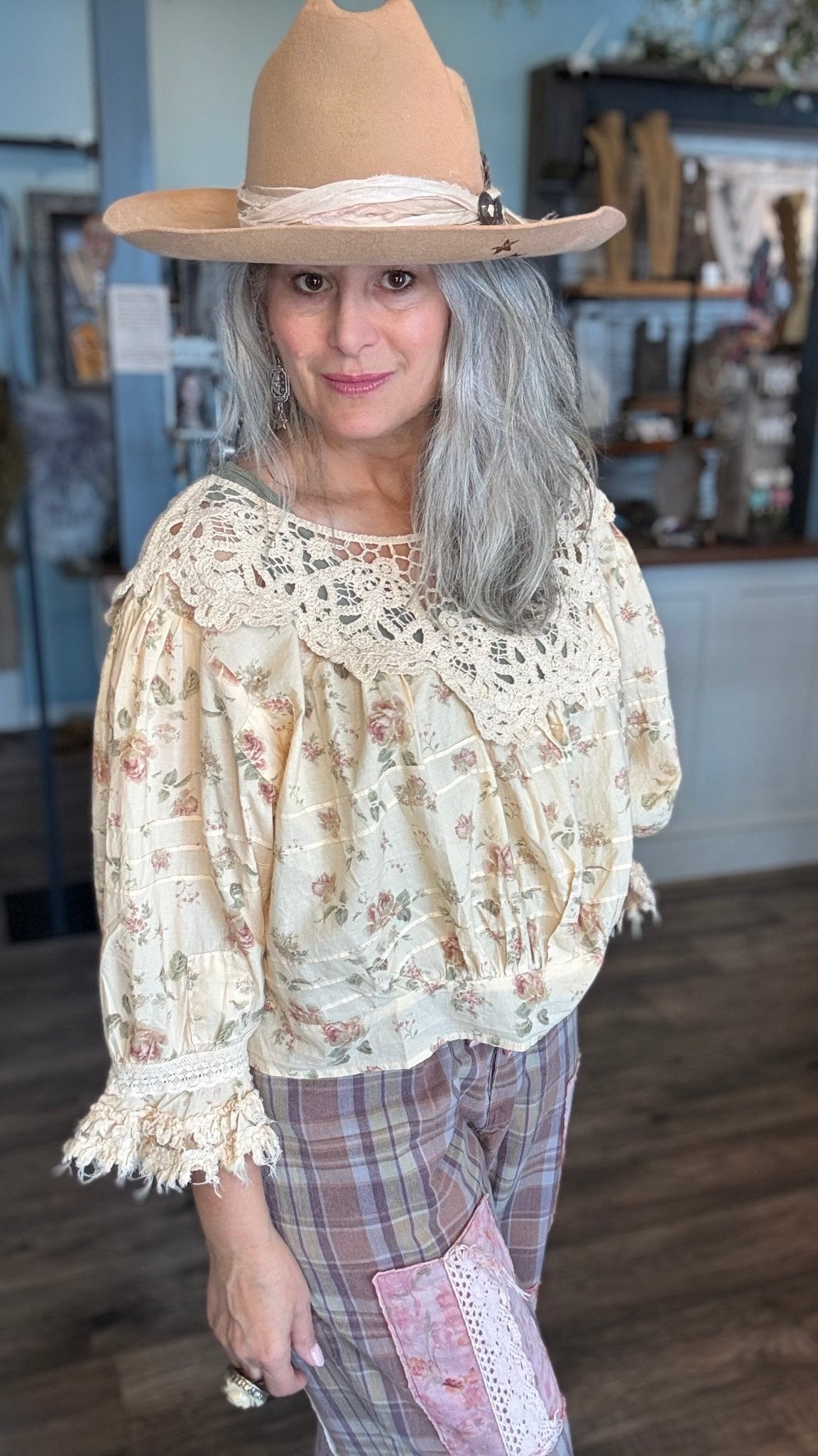 Forever Bloom Top - Vintage Vault Boutique