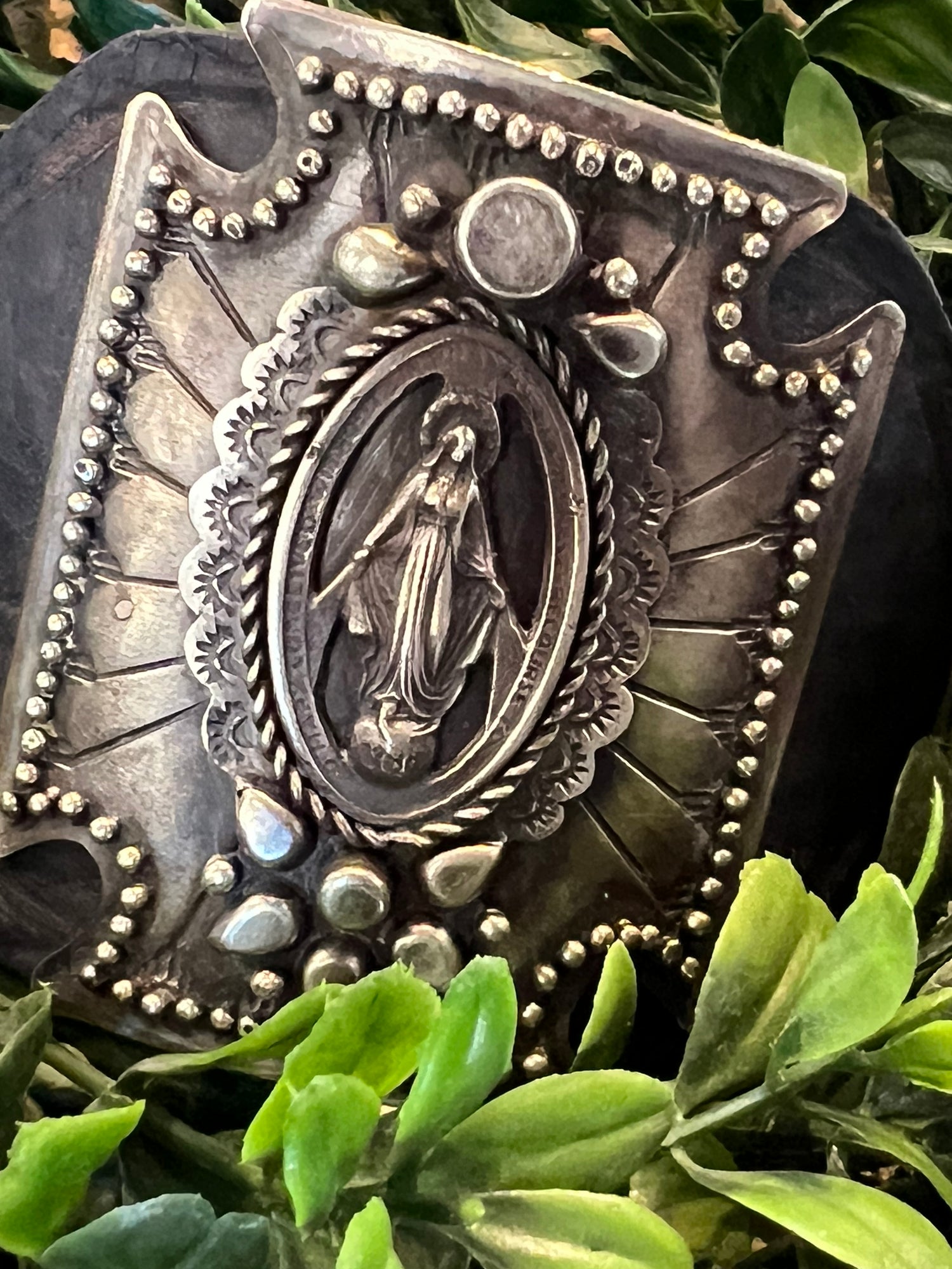 Leather Lady Guadalupe Bracelet