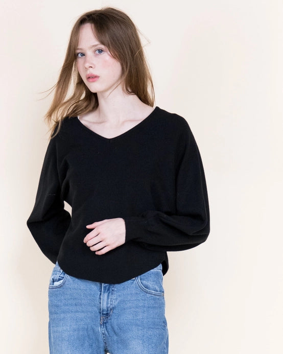 Soft Drape Ribbed Sweater