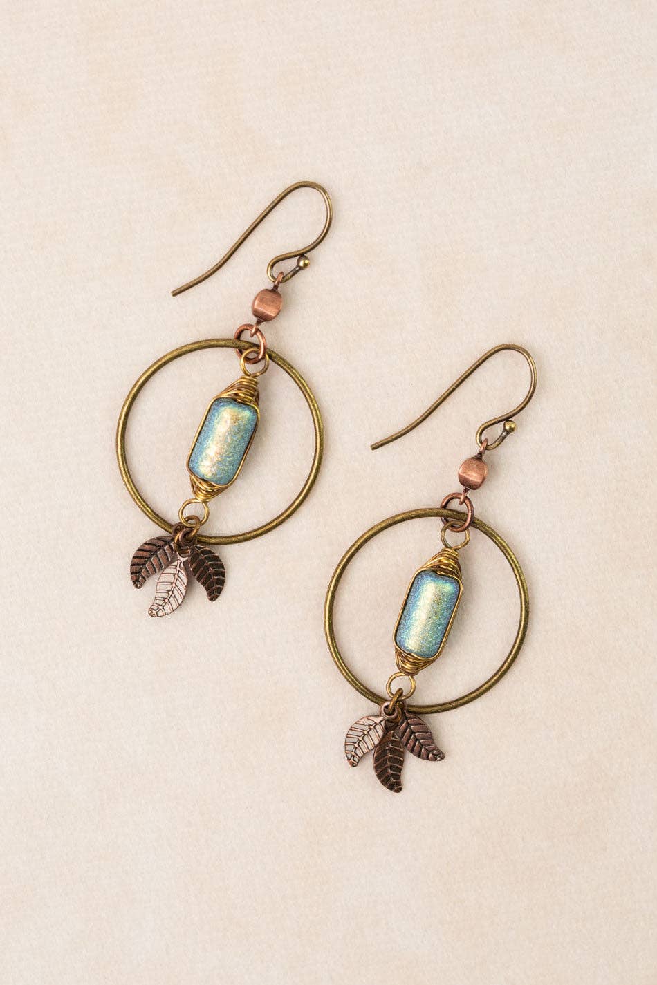 Storyteller Czech Glass Statement Earrings
