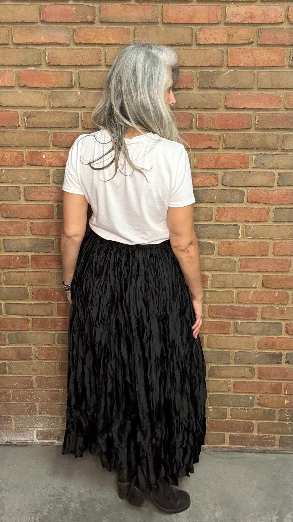 Crushed Skirt - Vintage Vault Boutique