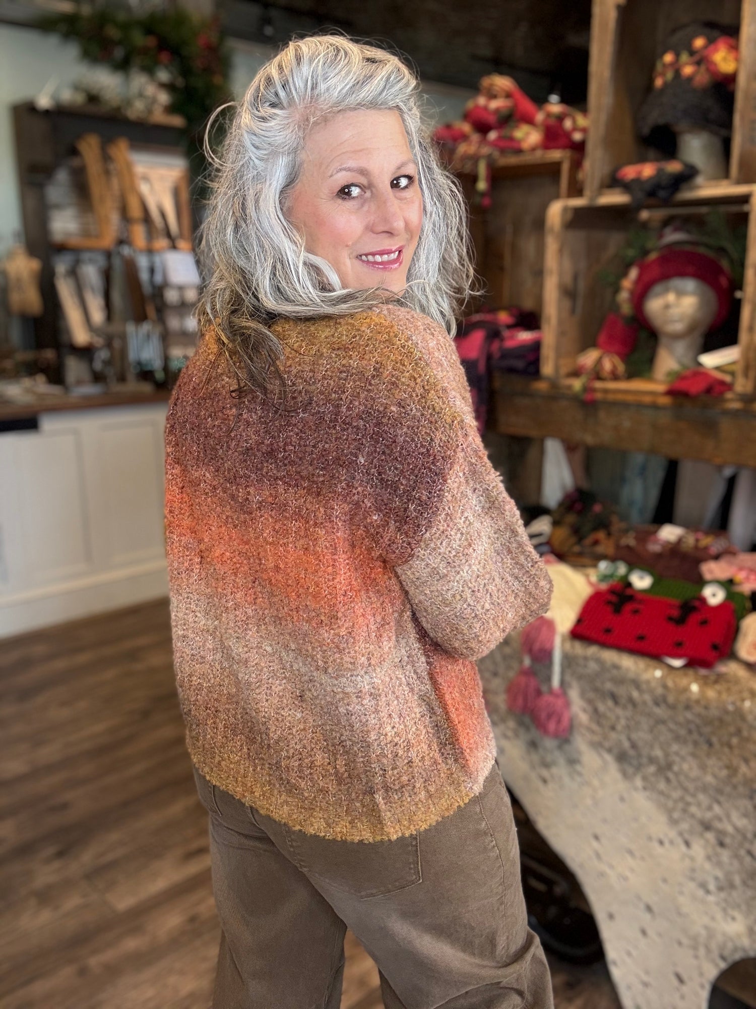 Desert Fuzzy Sweater