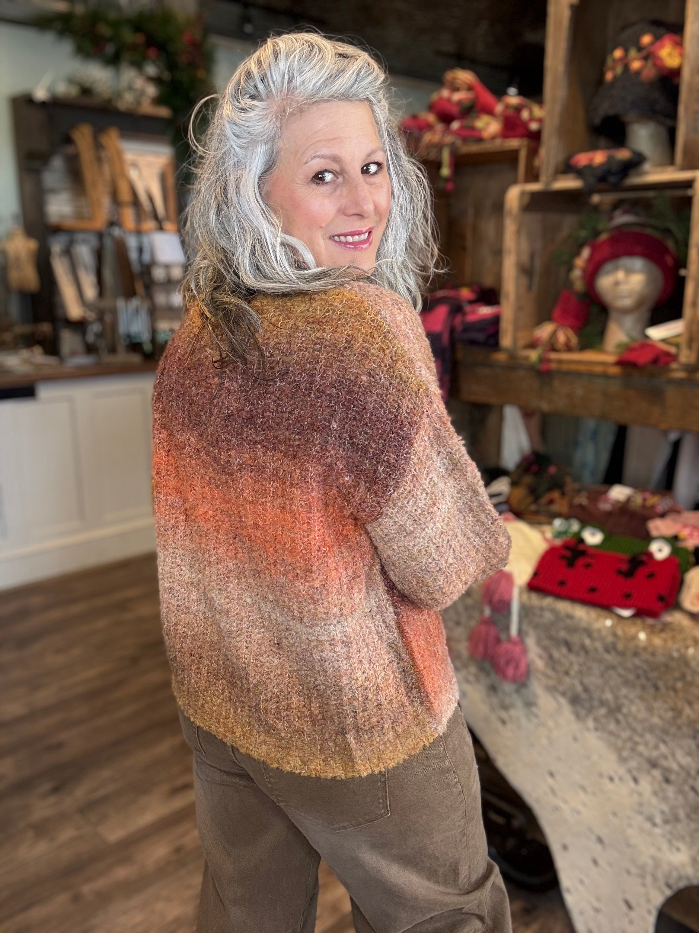 Desert Fuzzy Sweater