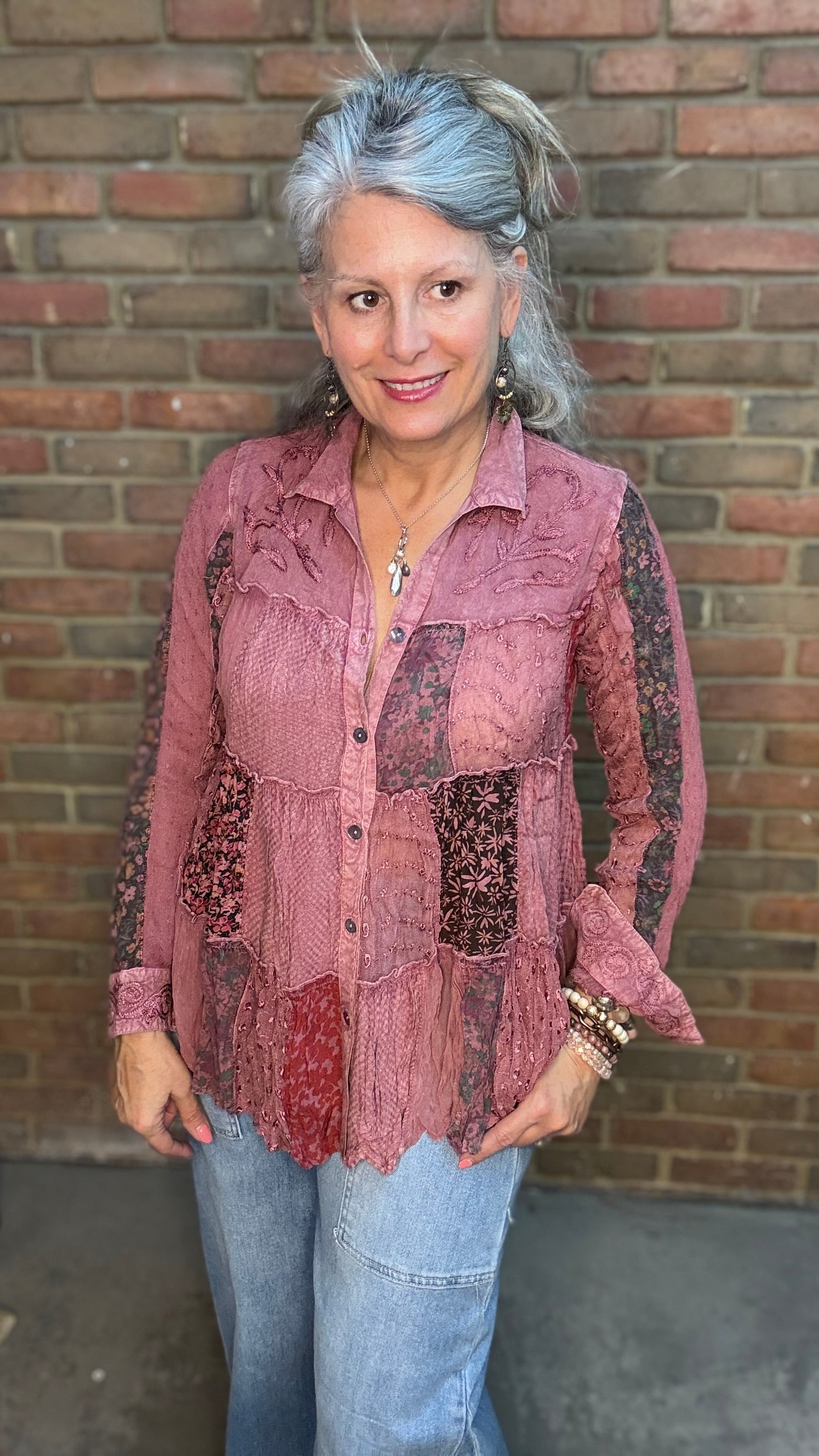 Vintage Tiered Shirt