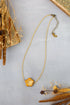 Azulejo Glass Flower Necklaces 008N - Vintage Vault Boutique