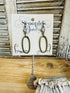 Bronze Crystal - Earring - Vintage Vault Boutique