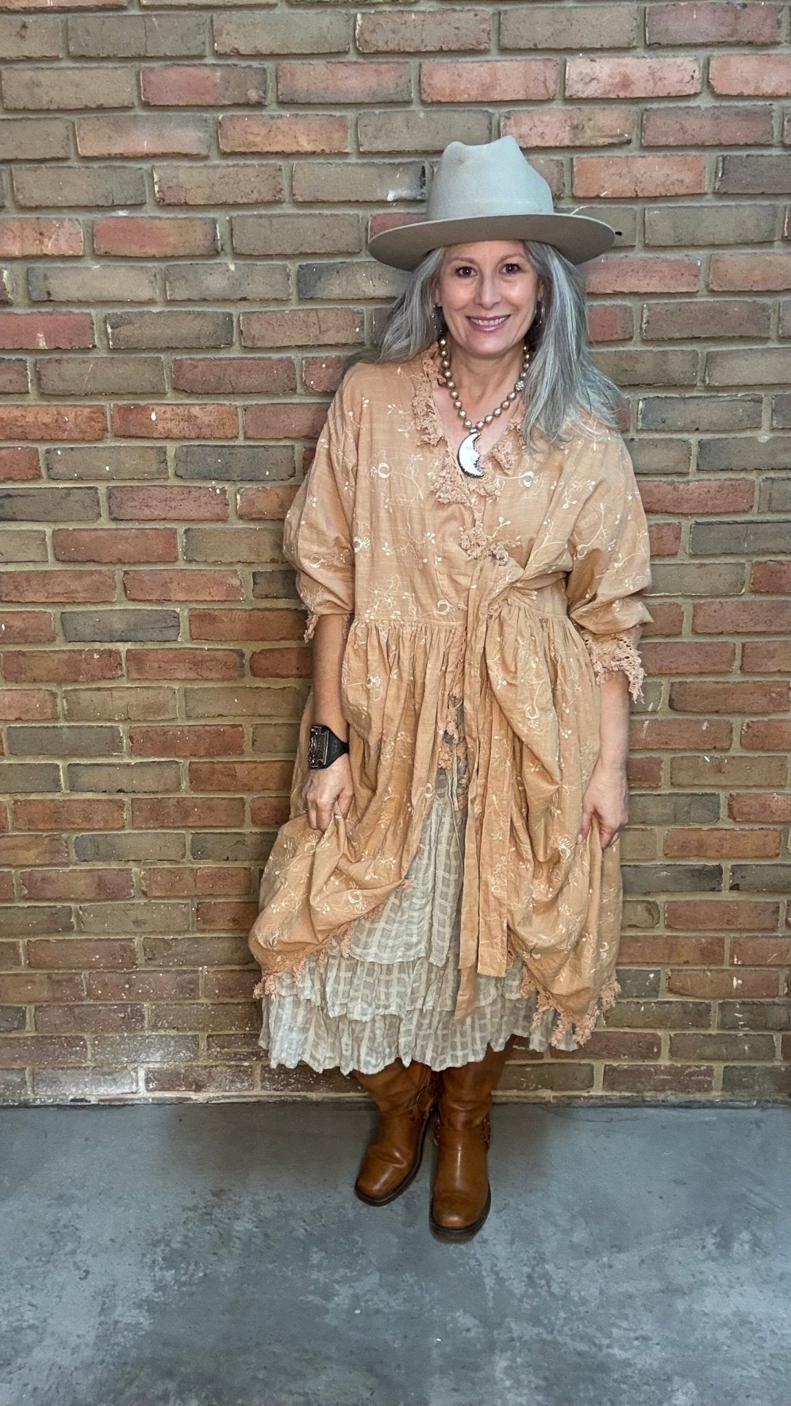 Day Dream Tides Duster - Vintage Vault Boutique