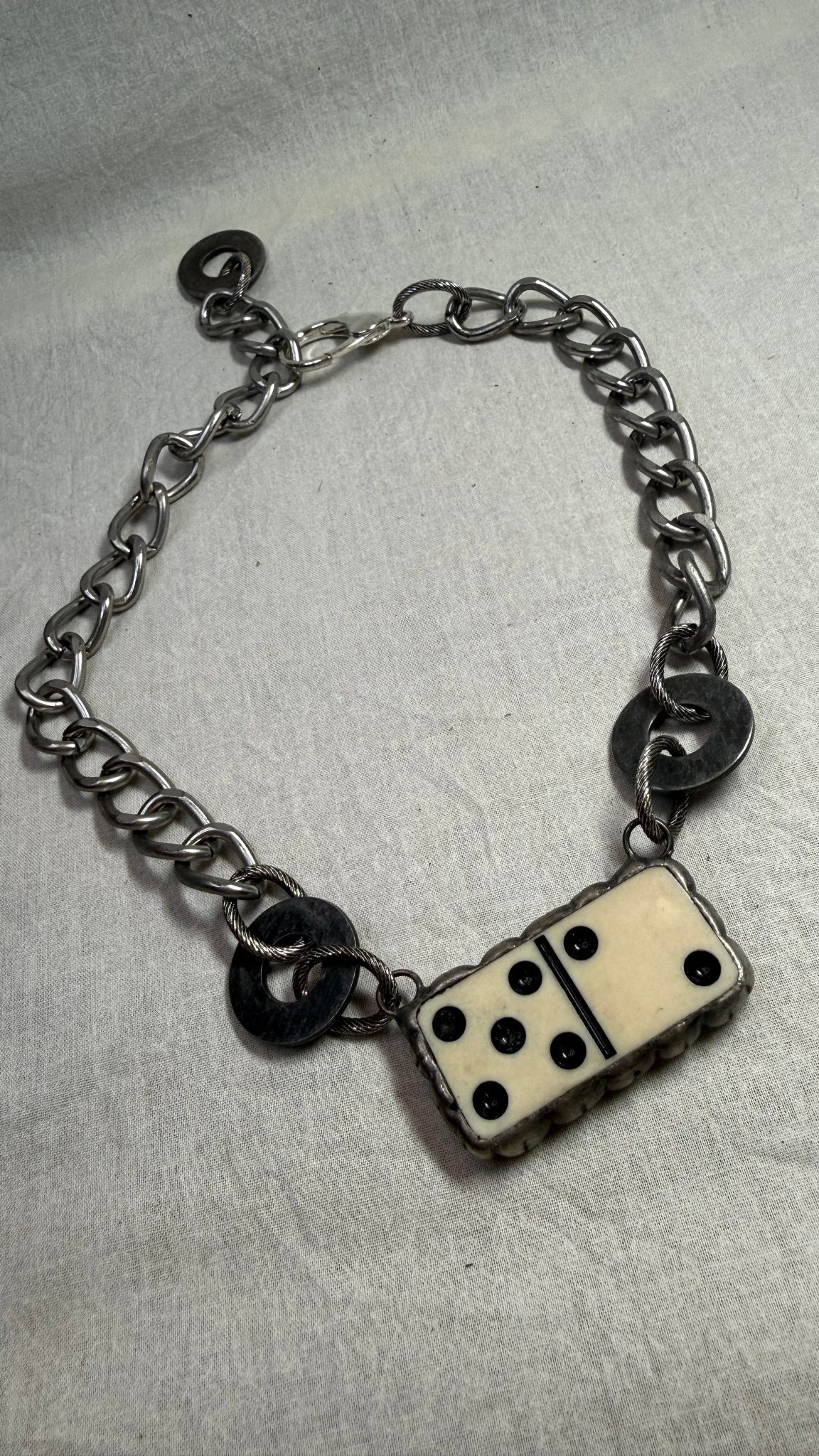 Dr Pepper Domino Necklace - Vintage Vault Boutique