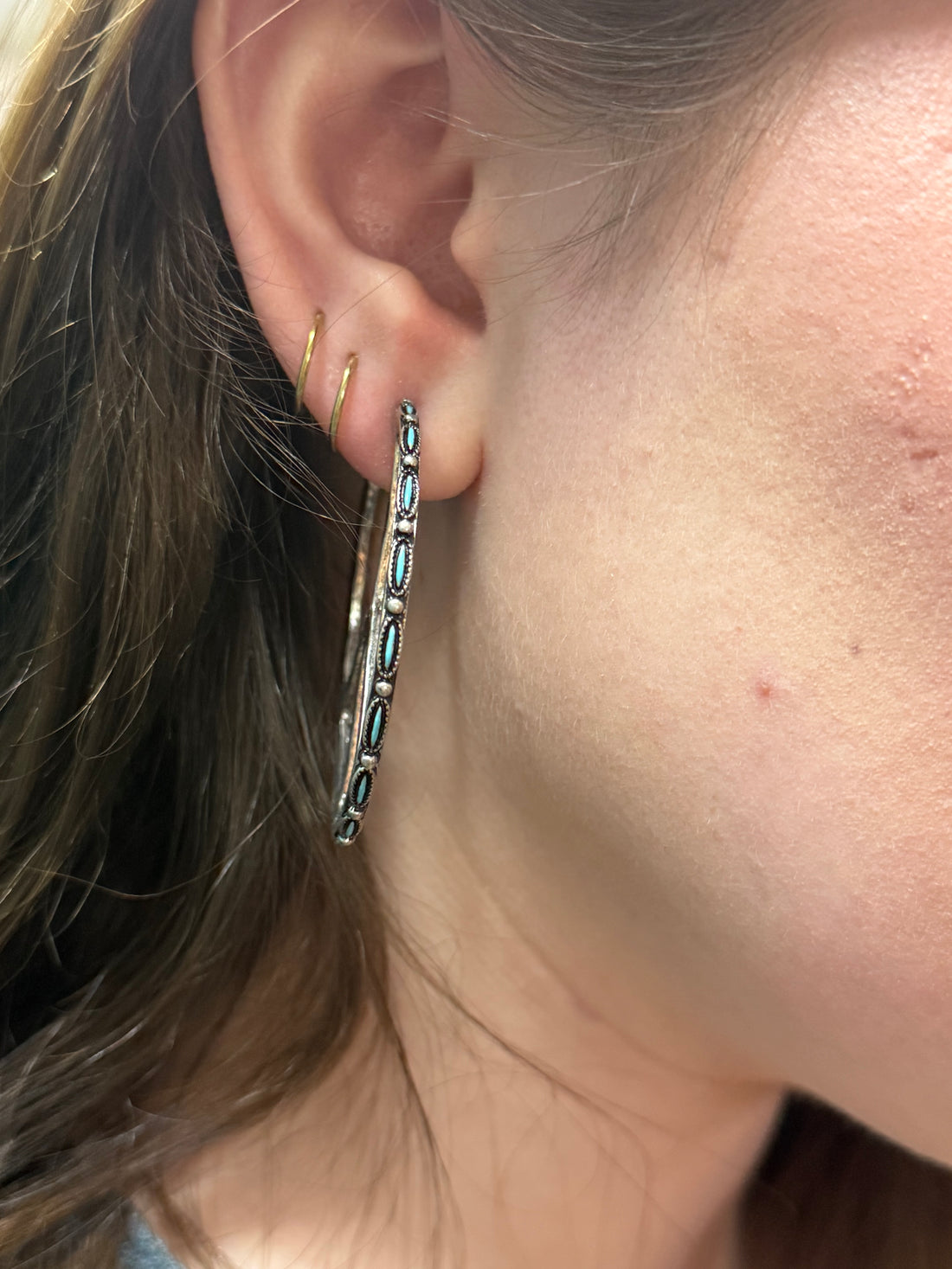 Hoop Peace Earring