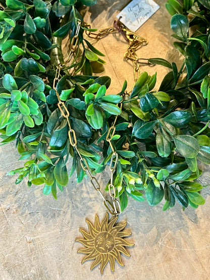 Walk on Sun Necklace
