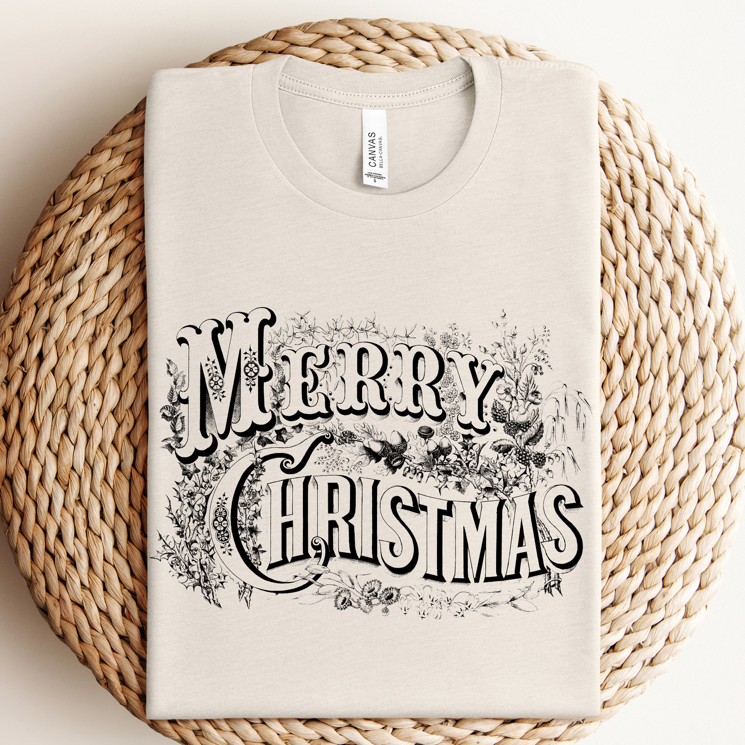 Vintage Merry Christmas Tee