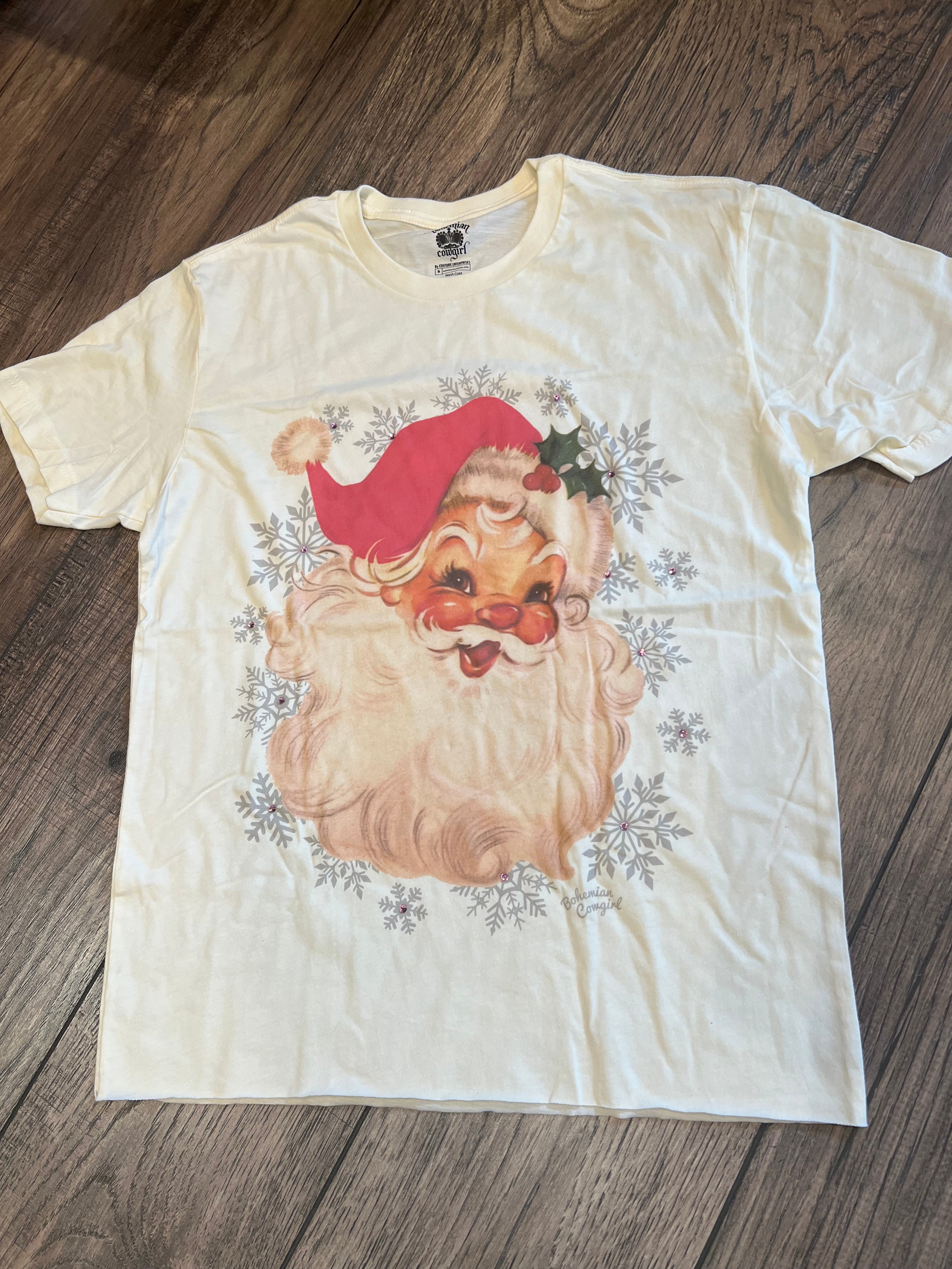 Vintage Santa Tee Shirt