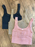 Vintage Chevron Crop Top - Vintage Vault Boutique