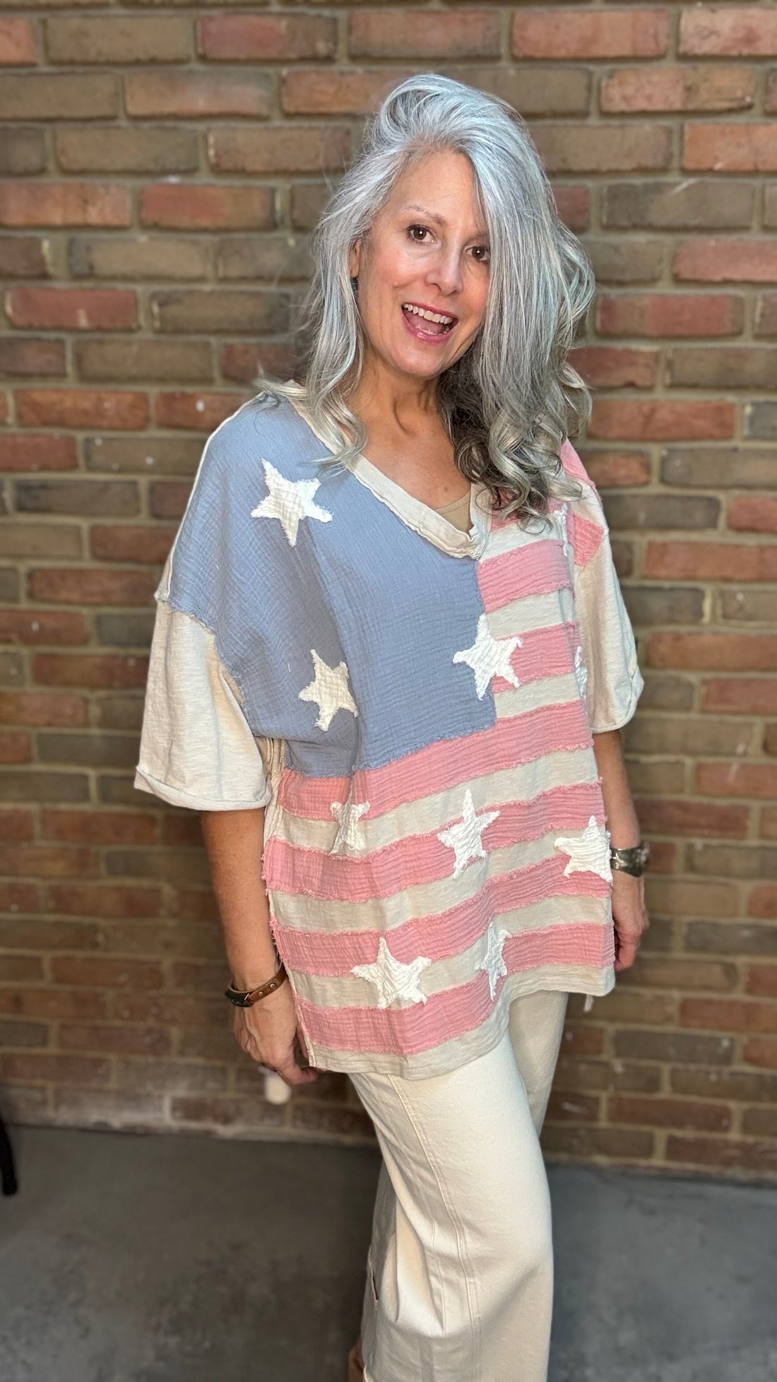 American Flag Top