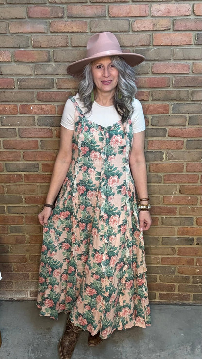 Rose Garden Dress - Vintage Vault Boutique