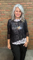 Butterfly Dolman Sleeve Top - Vintage Vault Boutique
