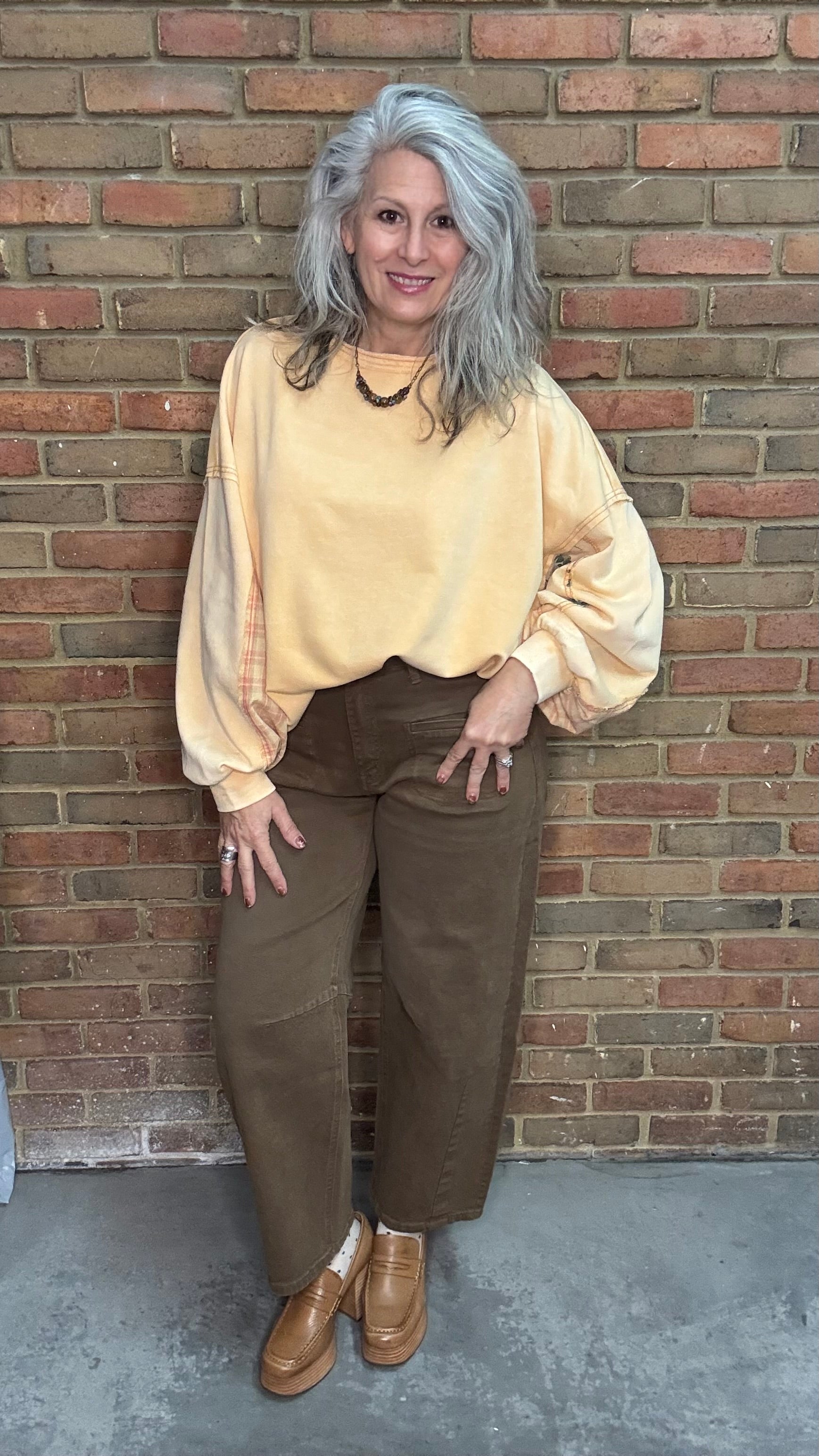 Desert Rose Crew Neck Sweatshirt