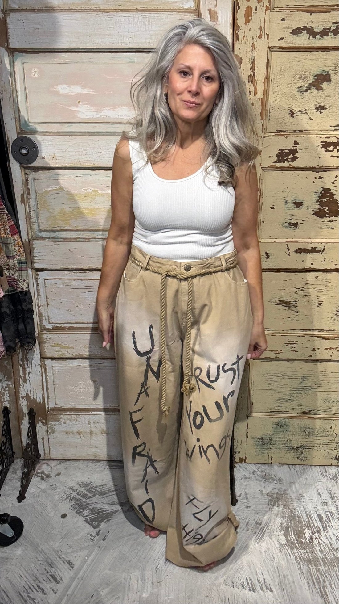 Sky Bound Pants- Pre Order - Vintage Vault Boutique