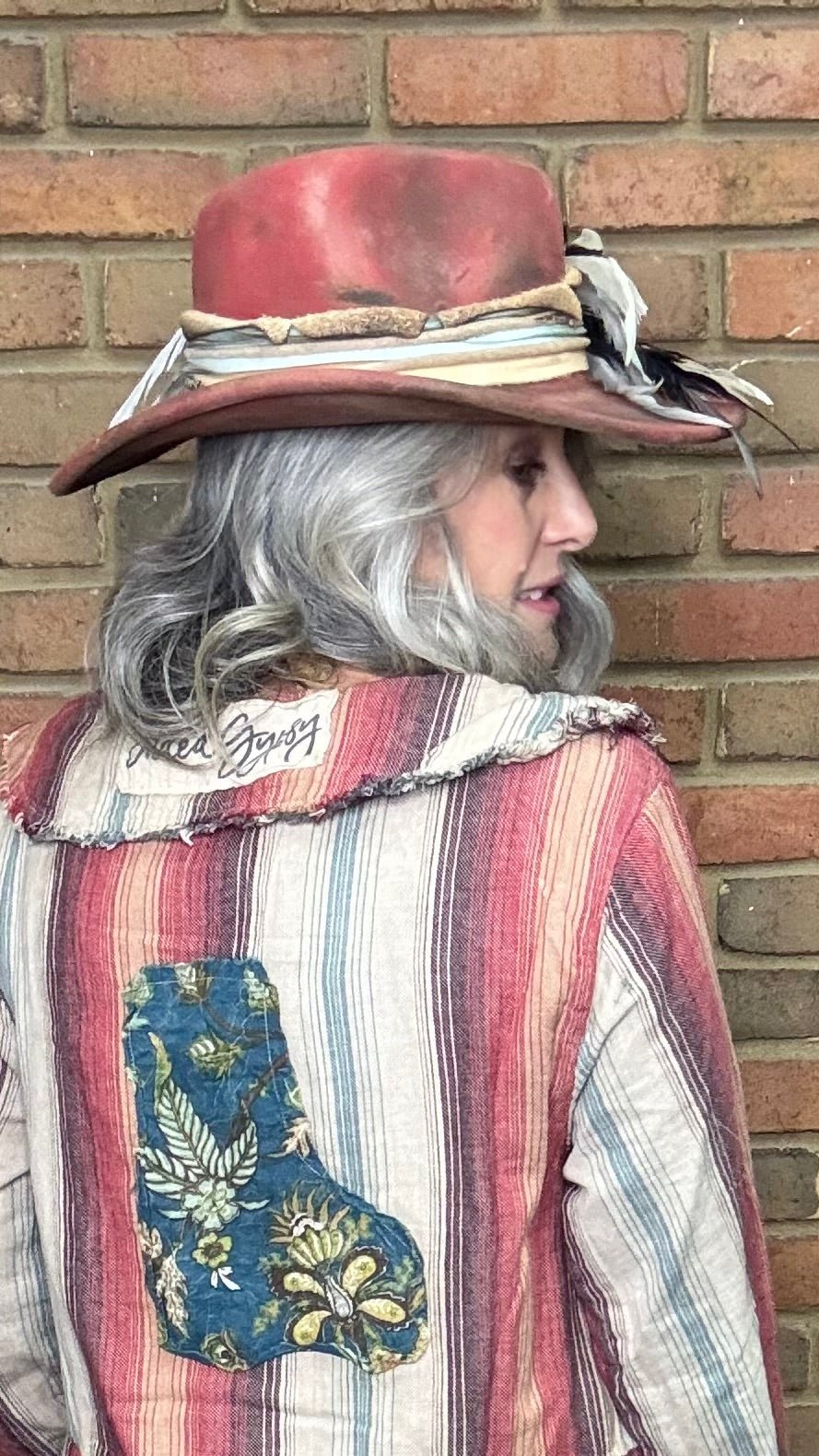 One of Kind Hat - Sweetheart - Vintage Vault Boutique