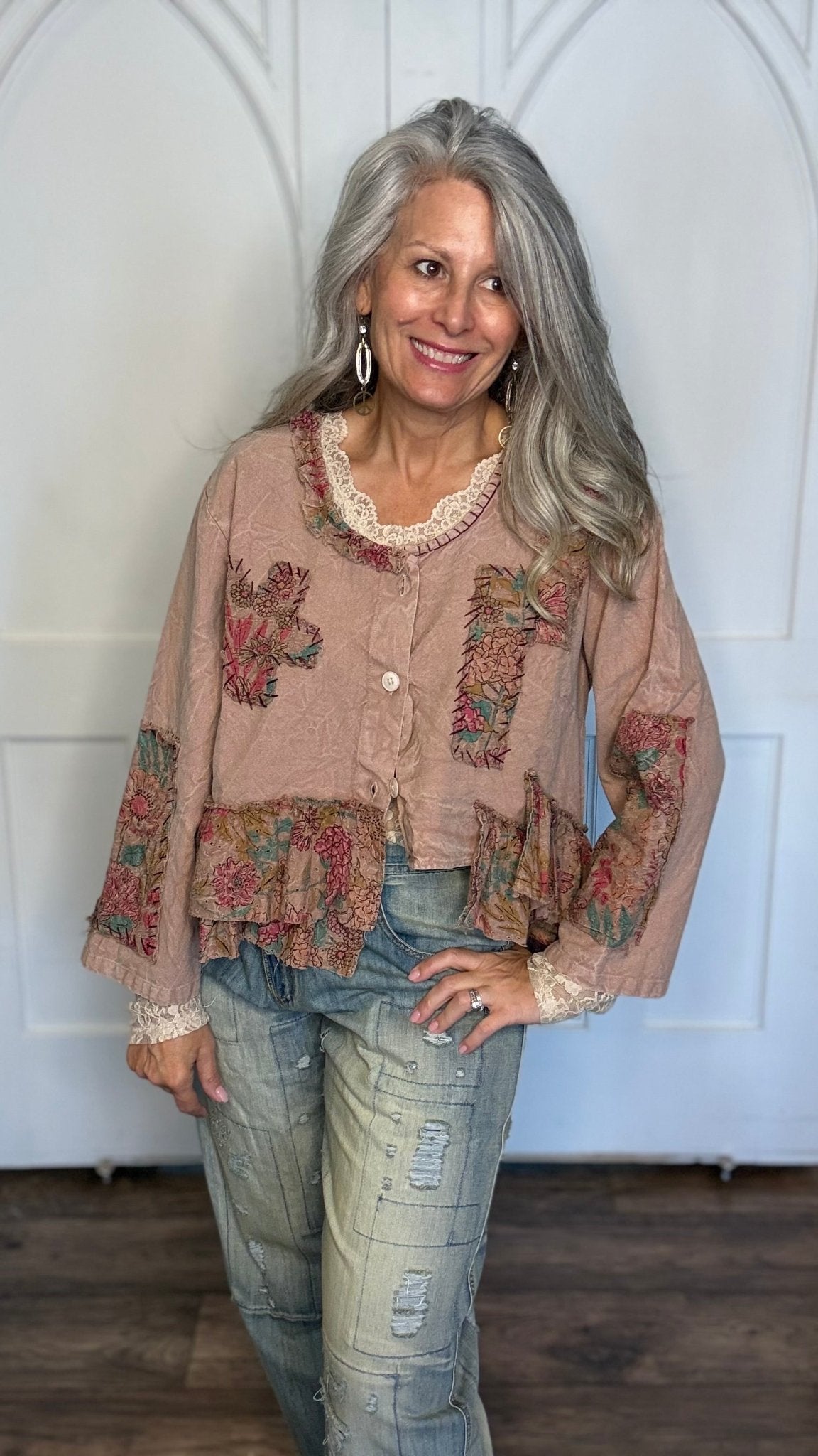 Soft Dune Top - Vintage Vault Boutique