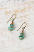 Earthen Czech Glass Simple Earrings E017 - Vintage Vault Boutique