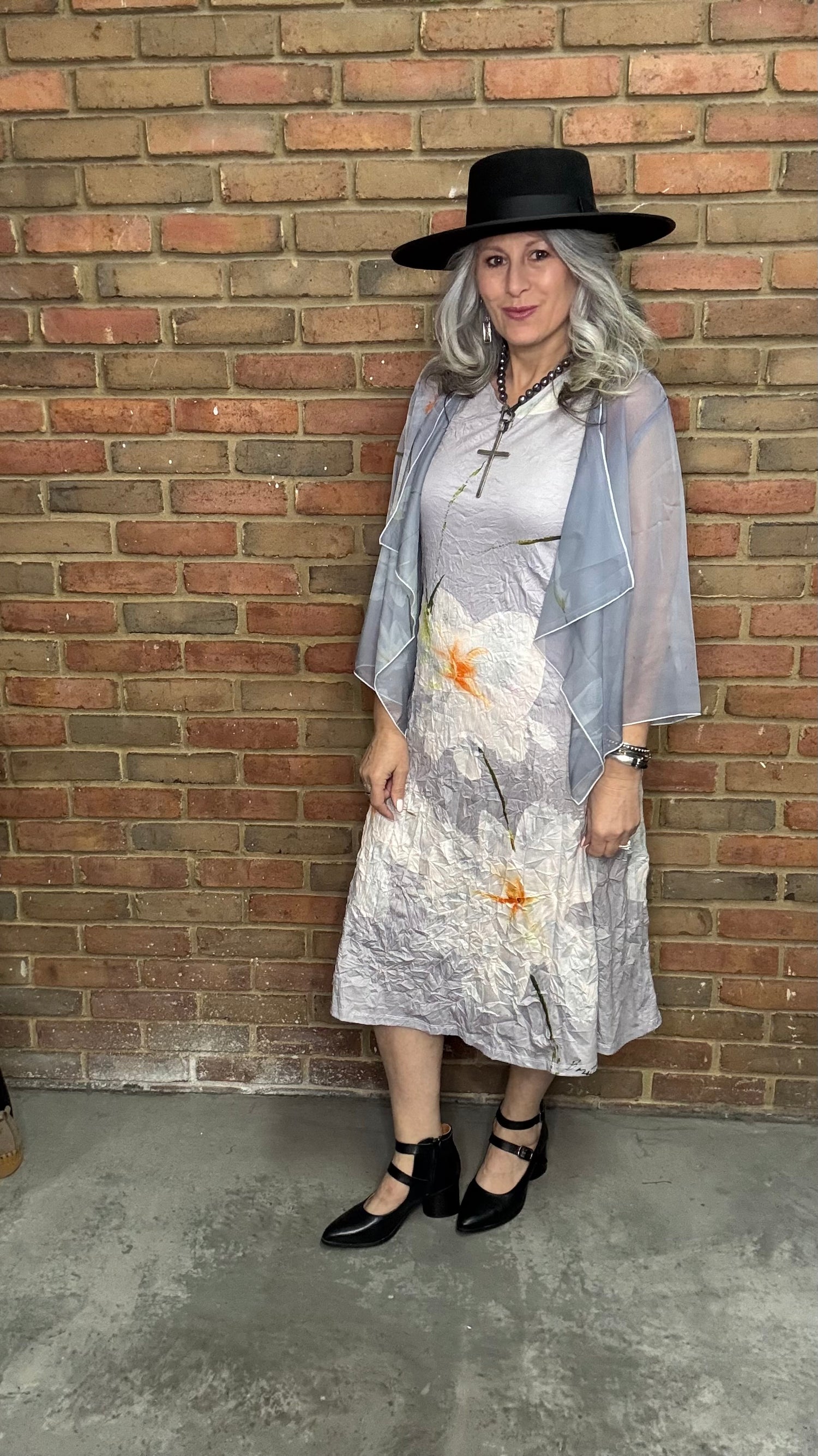Easy Morning Print Dress