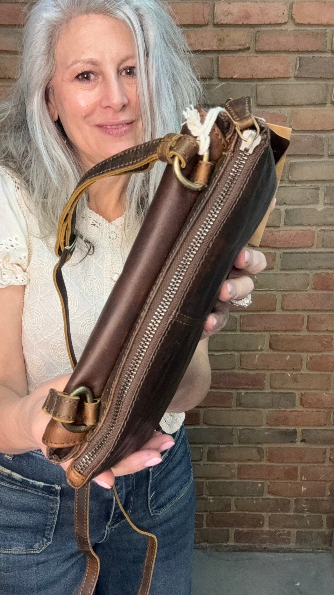 Leather Crossbody Purse - Vintage Vault Boutique