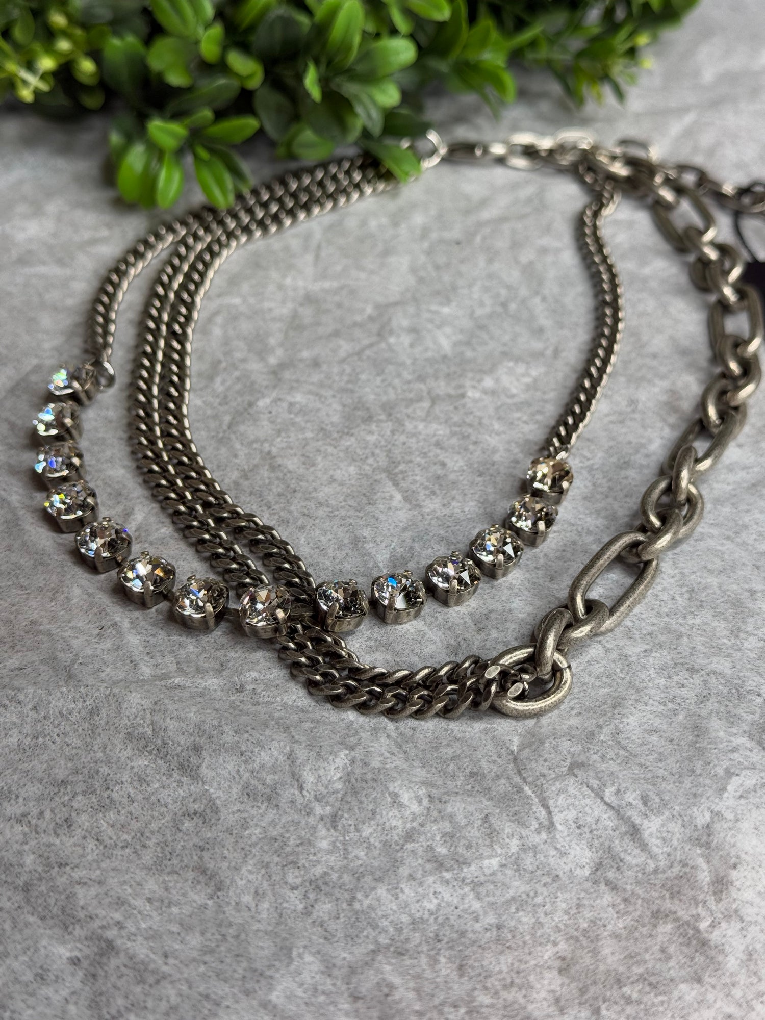 Cricket Necklace in Antique Silver