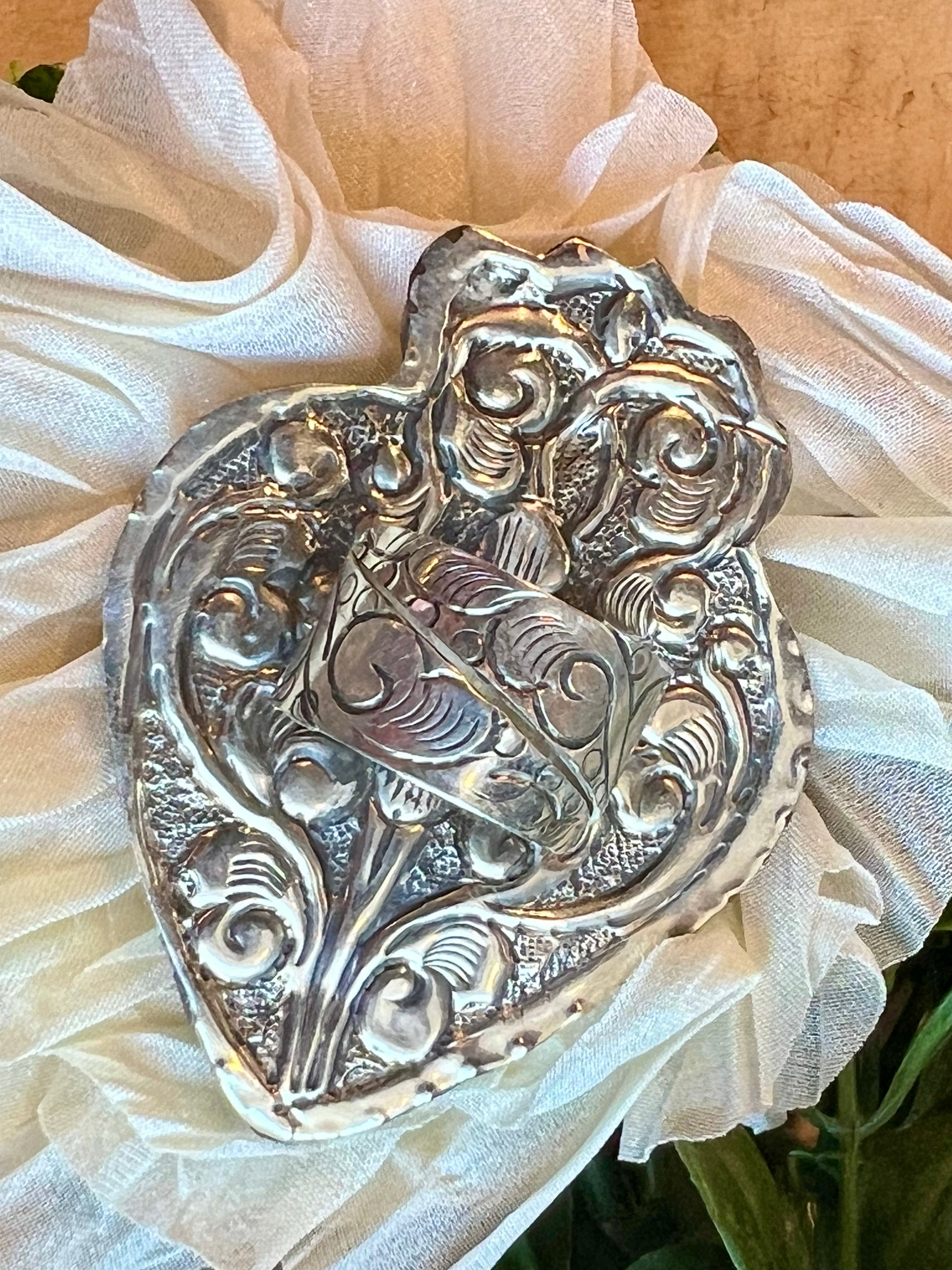 Silver Heart Ring
