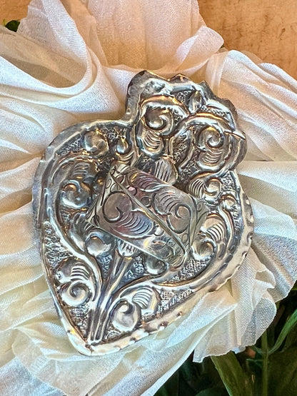 Silver Heart Ring