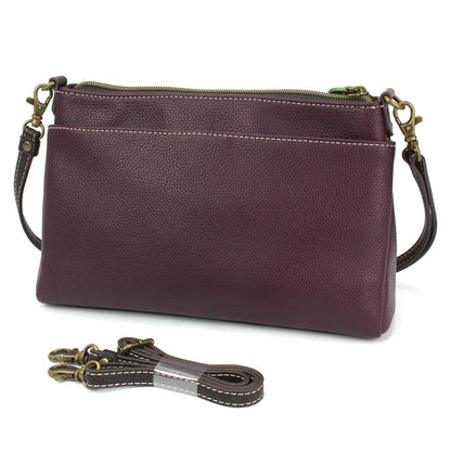 Deluxe Crossbody - Sunflower - plum