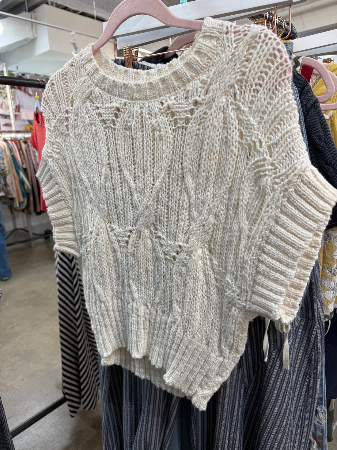 Oatmeal Sweater Top