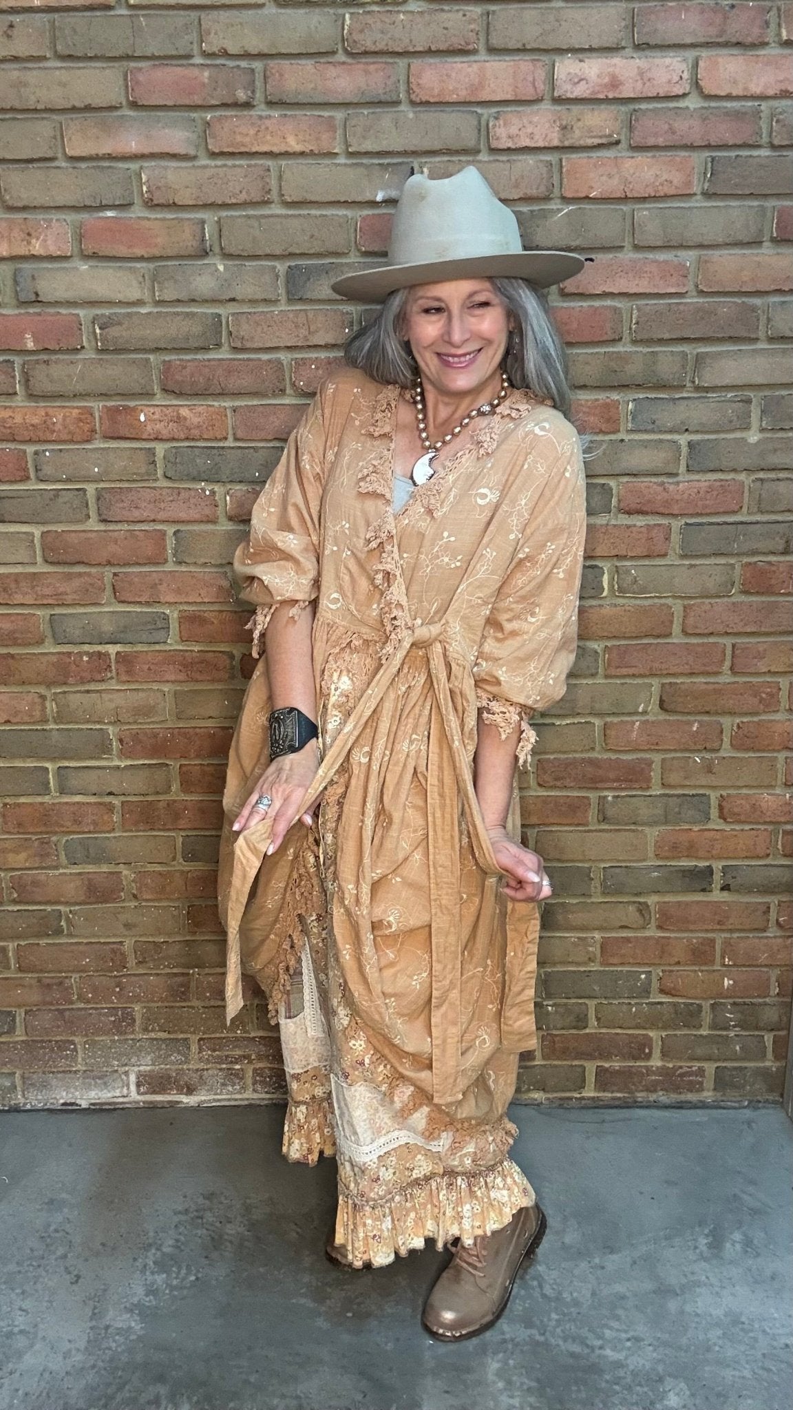 Day Dream Tides Duster - Vintage Vault Boutique