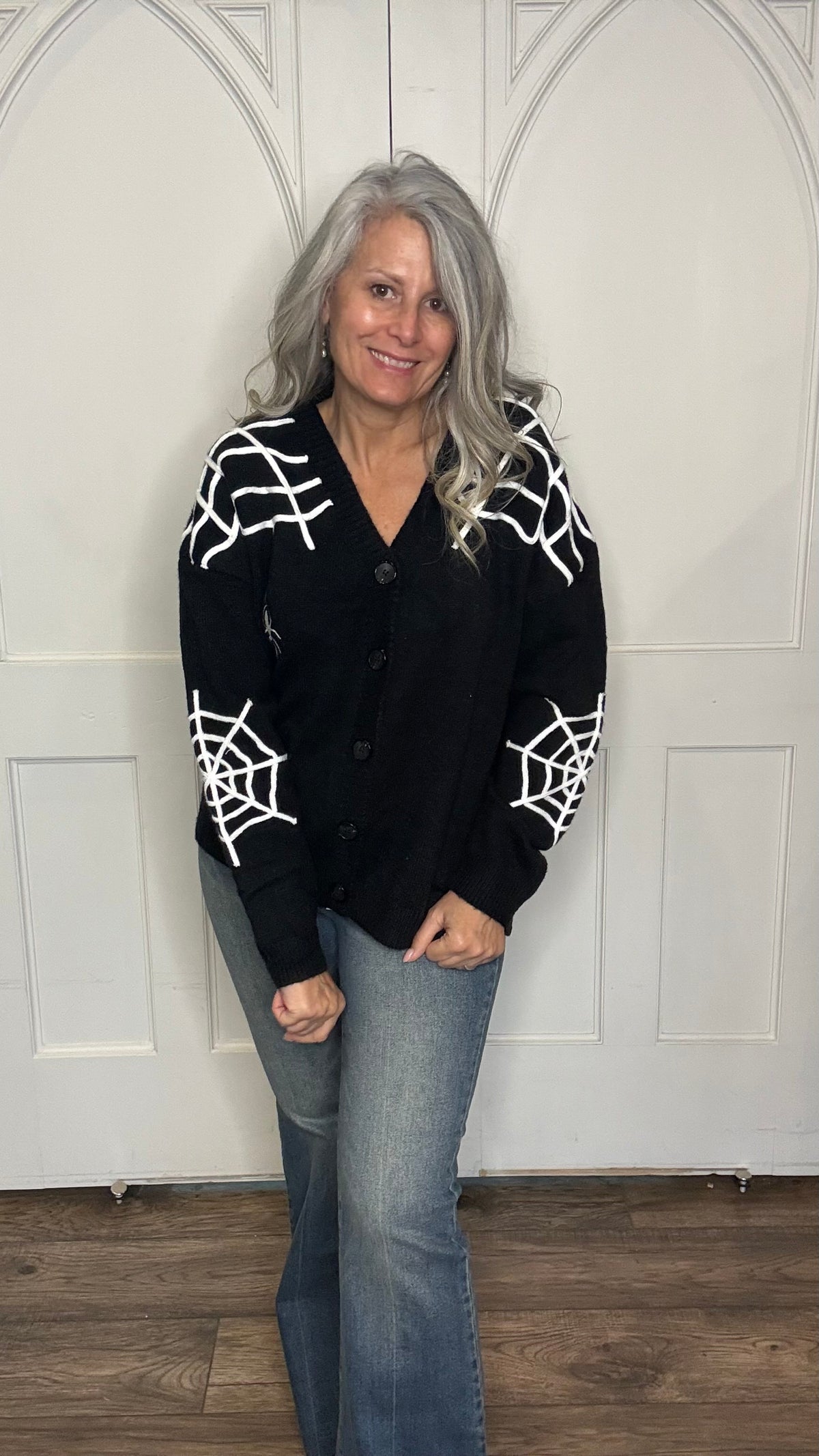 Spider Web Cardigan